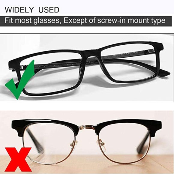 Eyeglass Nose Pads - 11 Pairs (Clear) - Picture 5 of 7